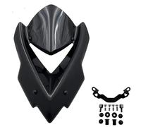 TAHDP Pare-Brise De Moto, Déflecteurs Vent pour Kawasaki pour Z1000 pour Z-1000 2014-2020, Carénage Et Spoiler Déflecteur Carénage(Noir)