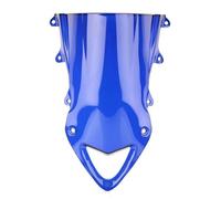 TAHDP Pare-Brise Double Bulle pour Moto, Déflecteur De Vent Avant, Protection D'écran pour BMW S1000RR S1000 RR S 1000 RR 2009-2014 Déflecteur Pare-Brise Carénage(Bleu)