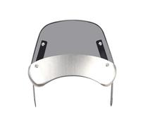 TAHDP Pare-Brise Et Déflecteurs De Vent pour Phare De Moto 6,5"-9,45" pour Suzuki SV1000 SV400 GS750E Wolf 250 ST250 ST250E Déflecteur Pare-Brise Carénage(Jaune,Type 2)