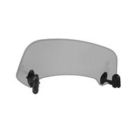 TAHDP Pare-Brise Réglable pour Moto pour Aprilia RSV1000R, Déflecteurs De Vent pour Carénage De Phare Modifié Déflecteur Pare-Brise Carénage(Large Smoke)