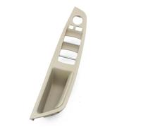 TAHDP Poignée De Porte, Accoudoir, Panneau Commande Vitre, Intérieur Pour BMW Série 5 F10 F11 F18 520i 523i 525i 528i 535i (conduite À Gauche) Couvercle de poignée de porte(Oyster,1 pièce)
