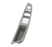 TAHDP Poignée De Porte, Accoudoir, Panneau Commande Vitre, Intérieur Pour BMW Série 5 F10 F11 F18 520i 523i 525i 528i 535i (conduite À Gauche) Couvercle de poignée de porte(Titane,1 pièce)