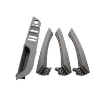 TAHDP Poignée De Porte Intérieure Complète Pour BMW Série 3 E90 E91 316 318 320 325 328i, Lot 7 Pièces, Conduite À Gauche Couvercle de poignée de porte(TitaniumHigh-end 35.5 2)