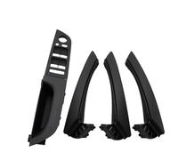 TAHDP Poignée De Porte Intérieure Complète Pour BMW Série 3 E90 E91 316 318 320 325 328i, Lot 7 Pièces, Conduite À Gauche Couvercle de poignée de porte(Black High-end 35.5)
