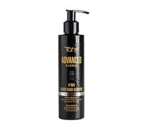 Tahe Advanced Barber Shampooing pour barbe sans sulfates Nº404 Beard Wash, avec huile de cèdre, Omega 6 et protéines de soja, 200 ml