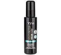Tahe Gold Protein Crème de Coiffage sans rinçage Anti-Frisottis pour Cheveux Fins, 100 ml