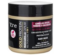 Tahe Gold Protein Masque Capillaire 3 en 1 pour des Cheveux Colorés ou avec des Mèches (400 ml (Paquete de 1))