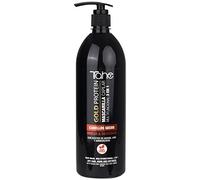 Tahe Gold Protein Masque Capillaire 3 en 1 pour des Cheveux Secs, Éclat et Douceur (1000 ml)