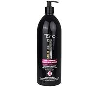 Tahe Gold Protein Shampooing Protecteur Cheveux Colorés avec huiles de Ricin et de noix de Coco et Protéines de Soja (1000 ml)