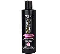 Tahe Gold Protein Shampooing Protecteur Cheveux Colorés avec huiles de Ricin et de noix de Coco et Protéines de Soja (300 ml)