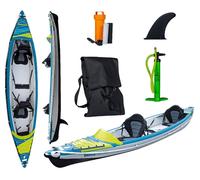 TAHE HP2 KAYAK AIR BREEZE FULL Inflatable Canoë Touring Kayak 2 Personnes 410Cm