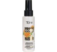 Tahe Miracle Gold Crème de Coiffage Anti-Frisottis avec Kératine, l'huile d'Argan et l'extrait de Camomille, 100 ml