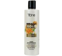 Tahe Miracle Gold Shampooing anti-frisottis avec Kératine, huile d'Argan et extrait de Camomille (300 ml)