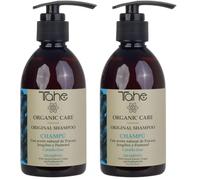 Tahe Organic Care Shampooing Originale pour des Cheveux Fins avec l’huile naturelle de Pracaxi, Gingembre et Panthénol (300 ml) (Lot de 2)