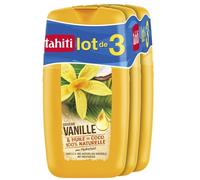 TAHITI - Flacon Gel douche Huile Coco et Coco - Hydratation naturelle - Lot de 3x250ml