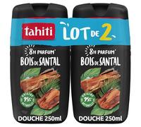 TAHITI - Gel Douche Parfum 8h Bois de Santal - 250 ml x2