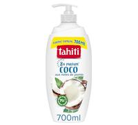 TAHITI - Gel Douche Parfum Coco - Parfum Exotique 8h - Extrait de Coco Bio - Hydratation Naturelle - Grand Format Pompe 700ml