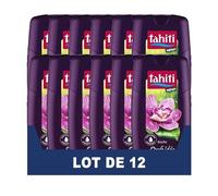TAHITI - Gel Douche Tahiti Relaxante aux Orchidées - Formule à Base d'Ingrédients d'Origine Naturelle - Lot de 12 x 250ml