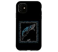 Tahiti, Moorea, Bora Bora, Tatouage Polynésien Baleine à bosse Coque pour iPhone 11