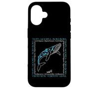 Tahiti, Moorea, Bora Bora, Tatouage Polynésien Baleine à bosse Coque pour iPhone 16