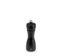 Peugeot Moulin à poivre Tahiti 15 cm – Réglage classique – Bois PEFC – Fabrication française – Noir mat