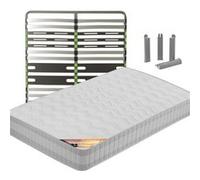 TAHITI - Pack Matelas + AltoZone 140x190 + Pieds - Altobuy
