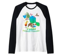Tahiti Polynésie Française Cocktail Ananas Colibri Tortue Manche Raglan