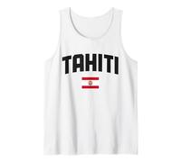 Tahiti Polynésie Française Drapeau Tahiti Fierté Souvenir Débardeur
