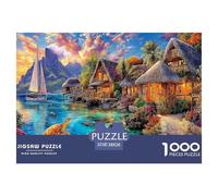 Tahiti Puzzle 1000 Pièces pour Tous Âges - Jeu Éducatif en Papier Recyclé, Défi Et Décoration pour La Maison 38x26cm/1000pcs