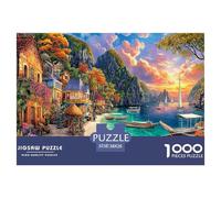 Tahiti Puzzle 1000 Pièces pour Tous Âges - Jeu Éducatif en Papier Recyclé, Défi Et Décoration pour La Maison 38x26cm/1000pcs