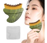 TAHJOS Brosse de Drainage Lymphatique pour Visage - Lot de 1, Outil de Brossage à Sec Quotidien pour Peau Lumineuse, Gant de Gommage Corps en Silicone, Brosse Douche