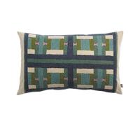 Taho Coussin Imprimé Vert de Gris 40 x 65