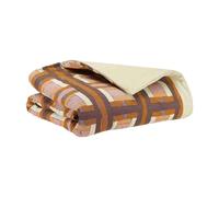 Taho Plaid Imprimé Cuivre 135 x 200