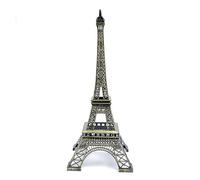 TAHUAON Figurine de Paris en métal - Modèle Tour Eiffel - Décoration de la maison - Photo 38 cm