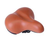 TAHUAON Selle de vélo confortable extra large avec suspension, excellente selle de vélo souple de rechange pour homme et femme, marron