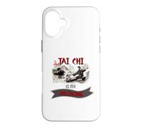 Tai Chi Beginners / « Tai Chi is My Medicine! » Inscription Amusante Coque pour iPhone 16 Plus
