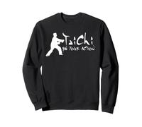 Tai Chi Cadeau Méditation Et Motivatons Inscription Tai Ji Sweatshirt