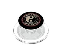 Tai Chi Débutant Drôle Dire Yin/Yang Design PopSockets PopGrip pour MagSafe