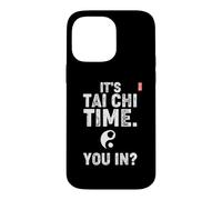 Tai Chi Débutants/Étudiant Tai Chi/C'est l'heure du Tai Chi Coque pour iPhone 14 Pro Max