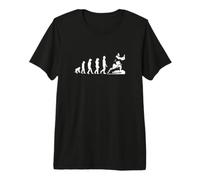 Tai Chi Débutants/Evolution of Humanity Funny Tai Chi Idée T-Shirt Haut de Gamme