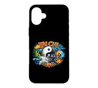 Tai Chi, feu et Eau Coque pour iPhone 16 Plus