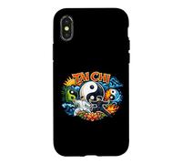 Tai Chi, feu et Eau Coque pour iPhone X/XS
