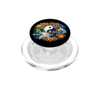 Tai Chi, feu et Eau PopSockets PopGrip pour MagSafe