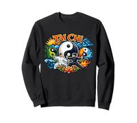Tai Chi, feu et Eau Sweatshirt