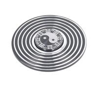 Tai Chi Fidget, Main en Alliage métallique de 8 cm, Jouet Anti-Stress à Huit trigrammes Chinois, Jouet de Bureau Rotatif Silencieux pour Adultes et Enfants, Doigt de 3,1 Pouces