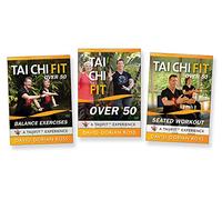 Tai Chi Fit OVER 50 3-DVD Set (David-Dorian Ross Tai Chi DVD Bestsellers) 3 Tai Chi Beginner workouts include Standing,