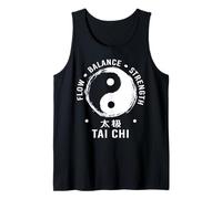 Tai Chi Flow Balance Strength Yin Yang Arts Martiaux Débardeur