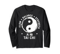 Tai Chi Flow Balance Strength Yin Yang Arts Martiaux Manche Longue