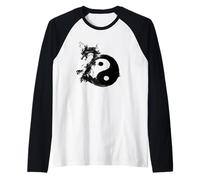 Tai Chi Flow State Tao Yin Yang Dragon Lunaire Nouvel an Manche Raglan