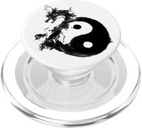 Tai Chi Flow State Tao Yin Yang Dragon Lunaire Nouvel an PopSockets PopGrip pour MagSafe